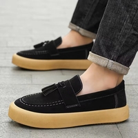 Mocassins décontractés pour hommes, à enfiler, respirants, légers, confortables pour la conduite et la marche
