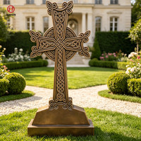Sculpture en métal de l'archange Michel, statues religieuses catholiques, statue de Saint Michel en bronze grandeur nature pour l'église