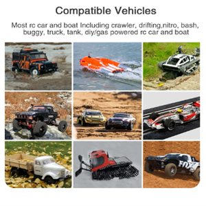 R8FG 8 canaux 2.4G Gyro RC récepteur tension retour 600 mètres longue portée RX pour voiture bateau 8X 6GS 4 T8S <span class=keywords><strong>T8FB</strong></span> - Product Image 6