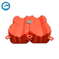 Flotteurs de ponton en plastique HDPE de type V pour jet ski, jet-boat, quai flottant, quai flottant pour bateau, pièces et accessoires marins