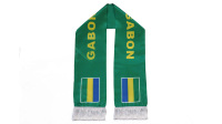Nouveau produit : Écharpes personnalisées du Gabon pour les fans et les clubs de supporters – Drapeaux et foulards sur mesure