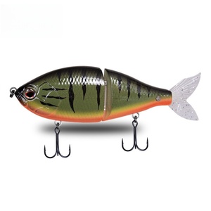 Nouveau produit 2024, leurre <span class=keywords><strong>de</strong></span> pêche en plastique articulé <span class=keywords><strong>de</strong></span> 150 mm, 56 g, coulant, obèse, <span class=keywords><strong>chasseur</strong></span>, queue souple, 2 sections, jerkbait, swimbait - Product Image 5