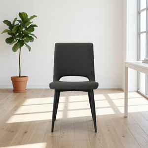 PASCAL Elegant Upholstered <b>Dining</b> <b>Chair</b> Minimalist Metal Legs for Home and Restaurant - Product Image 1
