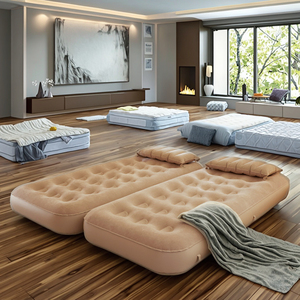 Mejor precio Empalme automático plegable sala de estar piso aire al aire libre Camping almohadilla para dormir cama inflable colchón - Product Image 2