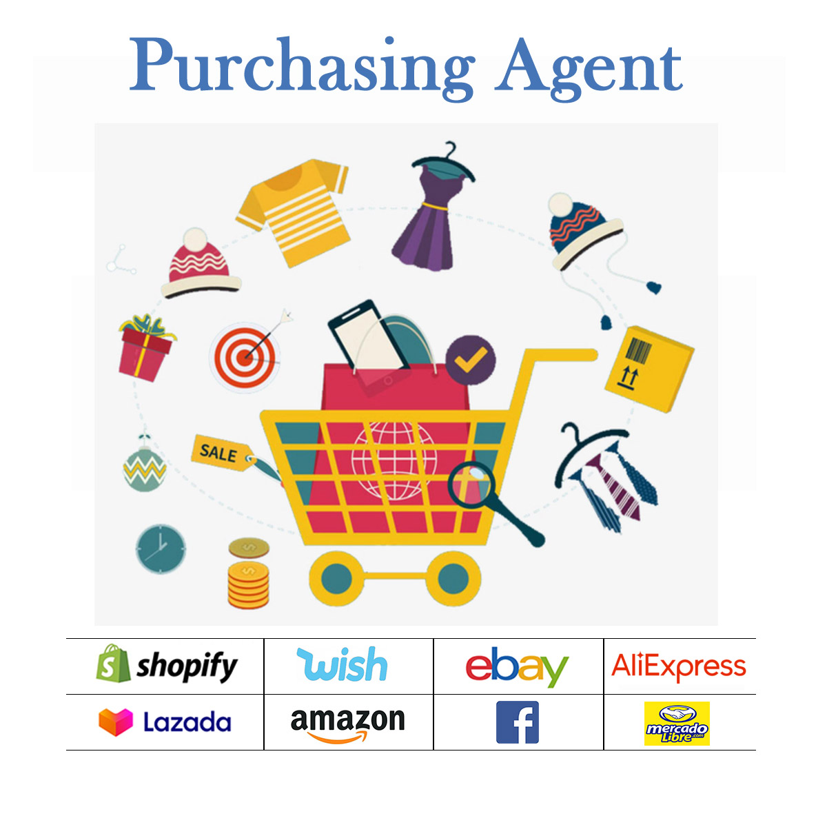 Онлайн-покупки 1688, общие торговые агенты Taobao