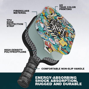 Juego <span class=keywords><strong>de</strong></span> Raquetas <span class=keywords><strong>de</strong></span> <span class=keywords><strong>Pickleball</strong></span> Multipack con Núcleo <span class=keywords><strong>de</strong></span> Panal Ligero, 4 Pelotas, Aprobado por la USAPA, Bolsa <span class=keywords><strong>de</strong></span> Transporte Portátil - Product Image 2