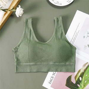 Fashion <strong>Candy</strong> Colors Light Soft Padded <strong>Bra</strong> for Girls Brassiere Tube Seamless Crop Tank Tops 34 Size <strong>Bra</strong> - Product Image 4