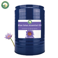 Absolue de Lotus Bleu 100% Pure Biologique (Nymphaea Caerulea) en Vrac, Extraite par Solvant Naturel, pour Parfumerie et Aromathérapie, Vente en Gros, OEM