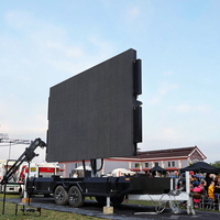Haute définition 16 ㎡ 21 ㎡ LED publicité mobile camion monté sur véhicule extérieur LED affichage remorque médias publicité équipement