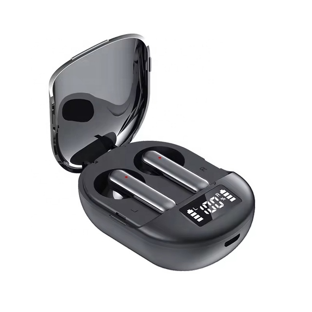 Wireless Headphone Amplifier Subwoofer Noise Cancellation Air Earphones LED Digital Display Professional Headset TWS Earbuds Anc
