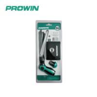 PROWIN Ensemble de 14 outils de bricolage et de menuiserie avec poignée facile à utiliser, multifonctionnel pour le bricolage et la maison