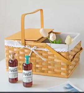 Vente en gros de paniers de rangement à forte demande panier en osier pour pique-nique vente chaude - Product Image 6