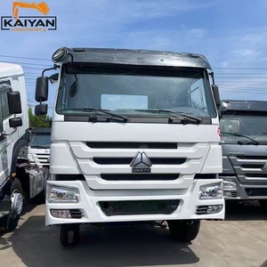Camion benne d'occasion Howo 371HP 6x4, moteur Weichai, capacité de bulldozing de 19,3 m, conduite à gauche, caméra arrière, 12500 kg, pour transport minier - Product Image 1