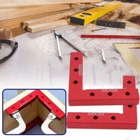 Carrés de positionnement à 90 degrés pinces à Angle droit règle de serrage d'angle réglable en bois pince de positionneur de montage en forme de L