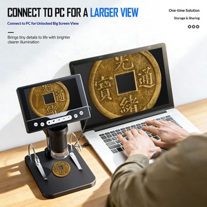 <span class=keywords><strong>Microscope</strong></span> numérique 1000X 2MP, écran LCD HD 5 pouces 1080P, loupe portative, 8 LED, mise au point manuelle, outil <span class=keywords><strong>d</strong></span>'inspection portable - Product Image 5