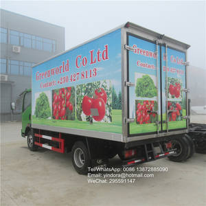 Nuevo Camión Frigorífico Sinotruk Howo, Camión de Refrigeración de 26 pies para Transporte de Pollitos, Carro de Helados con Congelador, <span class=keywords><strong>Furgoneta</strong></span> Refrigeradora - Product Image 3