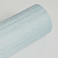 Papier peint en sisal naturel MYWIND en gros, couleurs vives, bleu, pour la décoration intérieure, revêtement mural en toile de jute