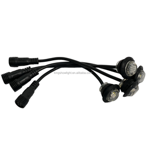 Kingshowstar 3/4 inch màu kép tín hiệu đánh dấu <span class=keywords><strong>LED</strong></span> valance ánh sáng xe tải bên đèn cho xe RV ATV UTV - Product Image 3