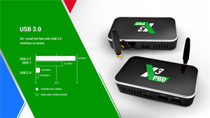 EPro <span class=keywords><strong>android</strong></span> 9,0 caja de <span class=keywords><strong>tv</strong></span> s905x3 LPDDR4 4GB 32GB EMMC de banda dual AP6255 wifi <span class=keywords><strong>ugoos</strong></span> x3 pro - Product Image 6
