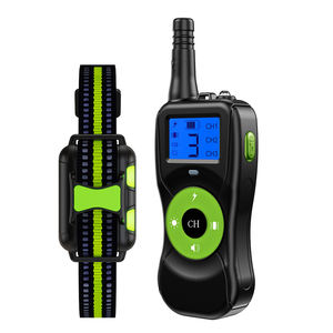 <span class=keywords><strong>Collar</strong></span> de entrenamiento de perros de plástico personalizado profesional con control remoto IP67 impermeable recargable descarga eléctrica y vibración - Product Image 6
