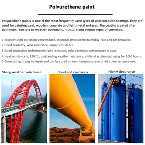 Pintura de Poliuretano 2k <span class=keywords><strong>para</strong></span> Exteriores, Resistente <span class=keywords><strong>al</strong></span> Aceite, Agua y Químicos, Revestimiento Anticorrosión <span class=keywords><strong>para</strong></span> Metal, Protección Contra la Oxidación de Láminas de Acero - Product Image 5