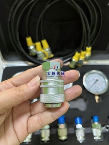3ゲージ圧力テストキット掘削機付き油圧ゲージ - Product Image 4