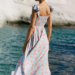 ผู้ผลิตชุดฮาวายแบบโพลินีเซียนยอดนิยมตามสั่ง ออกแบบชุดลายดอกไม้ฮาวายพิมพ์ลาย - Product Image 3