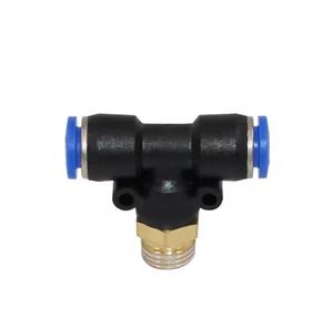 Raccords pneumatiques rapides PB8-03 pour tuyaux, accessoires de raccordement rapide pour camions, coude mâle PE, raccords pneumatiques - Product Image 5