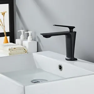 cold only 2021 sensor bathroom water fall bathroom black antique bathroom sink basin faucet