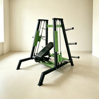Lofit Station de presse verticale réglable à charge par disques pour pectoraux et bras, avec rails de guidage double, pour usage commercial en salle de sport, entraînement du haut du corps