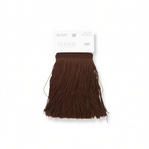 Fleco de Borla Color Café Ilan Flec de 15x150cm para Manualidades y Decoración - Product Image 2