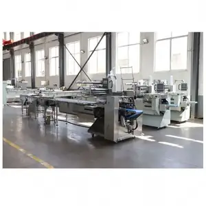 Tray Loading High Output Bread Pies Toast Horizontal Packing Machine