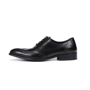 Chaussures pour hommes en cuir véritable italien haut de gamme, fabriquées à la main, formelles et décontractées, à lacets, imprimées au laser, pour mariage. - Product Image 3