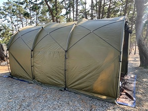 Carpa de Camping de Lujo de Marca OEM Personalizada, Carpa Túnel Táctica Impermeable Ripstop para 4 Estaciones, Refugio de Lujo para Campamento al Aire Libre al por Mayor - Product Image 6