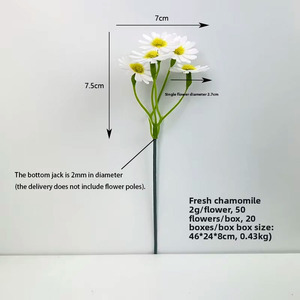 Ramo de Flores de Jabón con Aroma a Manzanilla, Estilo Pintura al Óleo, para el Día de San Valentín, Flores Artificiales Realistas y Eternas, Caja de Regalo para Fiestas - Product Image 3