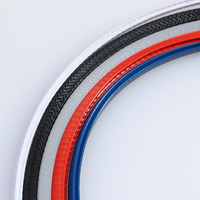Burlete en forma de U para bordes, protector de puerta resistente a arañazos, tira de sellado de goma para puerta de coche en forma de U, tira de protección de bordes de automóvil de PVC/EPDM