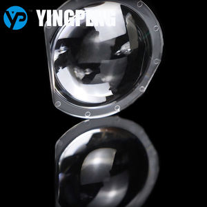 Lentes VR convexas dobles de <span class=keywords><strong>52mm</strong></span>, tamaño personalizado, gafas 3D, lentes ópticas asféricas PMMA con ribete - Product Image 2