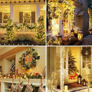 Guirlandes lumineuses de Noël imperméables pour l'extérieur, guirlandes lumineuses LED, guirlandes lumineuses LED - Product Image 6