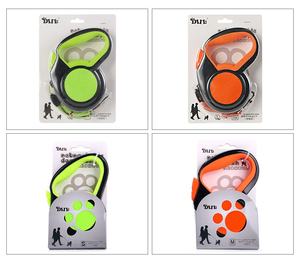 <span class=keywords><strong>3M</strong></span>/5M/8M延長可能な犬の鎖滑り止め360度もつれのない強いナイロンテープ反射引き込み式ペットリーシュ固体合金 - Product Image 6