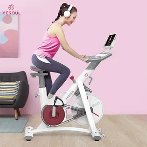 Yesoul vente en gros vélo d'intérieur intelligent maison commerciale gym bluetooth app fitness spining vélo exercice yesoul s3 spinning bike