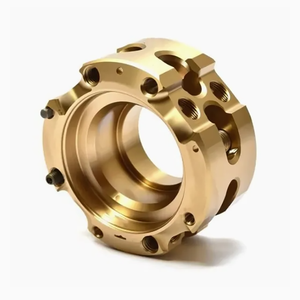 Accessoires de connecteurs en laiton à haute conductivité usinés avec précision par CNC pour l'électronique - Product Image 2