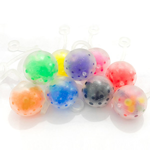 Pelotas Antiestrés de Uva para Aliviar la Presión, Bolas Blandas con Cuentas de Agua, Juguetes Blandos Tipo Yo-Yo - Product Image 4