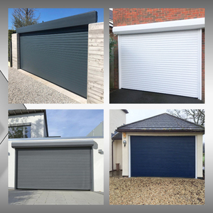 <span class=keywords><strong>Porte</strong></span> <span class=keywords><strong>de</strong></span> <span class=keywords><strong>garage</strong></span> à enroulement rapide JAD, électrique, en aluminium, moderne, résistante au vent, pour extérieur - Product Image 4