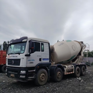 รถผสมคอนกรีตมือสองยี่ห้อซิโนทรัค ฮาวเวอร์ 6x4 10 ล้อ เครื่องยนต์ดีเซล ความจุ 12 คิว เกียร์ธรรมดา ระบบกันสะเทือนแบบลม จากโรงงาน - Product Image 5