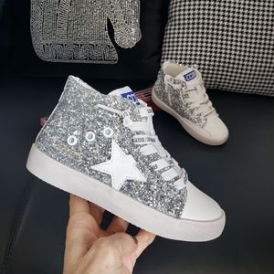 Chaussures montantes décontractées pour enfants, à paillettes, à semelle souple, résistantes à l'usure, pour filles, nouvelles, hors taxes - Product Image 5