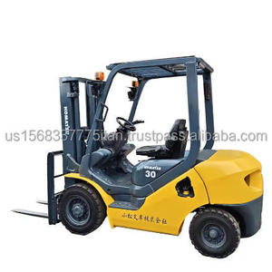 Montacargas Diésel Usado Komatsu Original de Japón, 3 Toneladas, Montacargas Komatsu FD30T-17 de Segunda Mano en Stock - Product Image 1