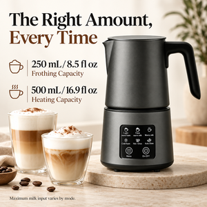 Blue Automatic <b>Electric</b> <b>Milk</b> <b>Frother</b> Stand Multifunctional <b>Milk</b> Heater <b>Frother</b> - Product Image 6