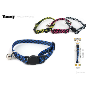 Collare Moderno ed Elegante per Cani e Gatti 1.0x (20-31) Stile Occidentale Stampa su Poliestere e Nylon con Motivo Animale e Dettagli Luminosi - Product Image 1