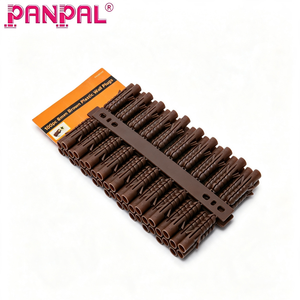 Cheville murale universelle en plastique PE colorée, 100 ou 80 pièces, 5mm, 6mm, 8mm, 10mm, cheville d'expansion pour vis - Product Image 3