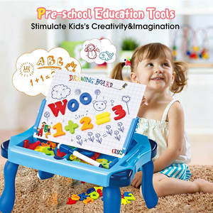 2-in-1 Educatief Tekenen & Schrijven Pad Pen Kinder Speelgoed Dlugopis 3D Doodler Handschrift Speelgoed Zintuiglijke Tekentafel - Product Image 3